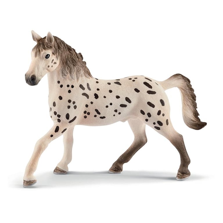 Figurine Étalon Knabstrup Réaliste de Schleich® Cheval de Dressage Neuf - vue 1