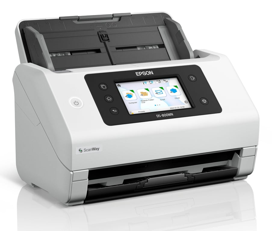 Epson WorkForce DS 800WN Alimentation feuille à feuille de scanner 600 x 600 DPI A4 Neuf - vue 3
