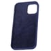 Coque pour iPhone 12 / 12 Pro Édition Color Skin en TPU avec Intérieur Doux Bleu marine
