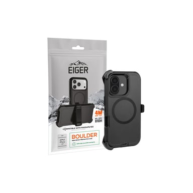 Coque Ultra Renforcée Magsafe *drop Test 4m* avec Clip Ceinture Securisé pour Apple iPhone 17 - Eiger