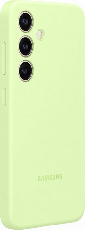 Funda de silicona verde claro para Samsung G S24