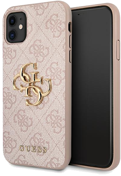 Étui Guess pour iPhone 11 6.1 Rose 4G