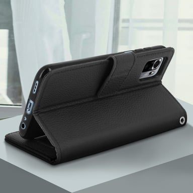 Housse pour Xiaomi Redmi Note 10s et Note 10 Porte-carte Support Vidéo Noir