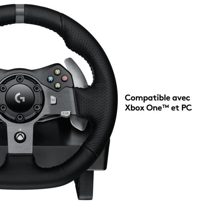 Volant de course G920 Driving Force - Xbox SERIES X - Xbox One et PC -  Logitech