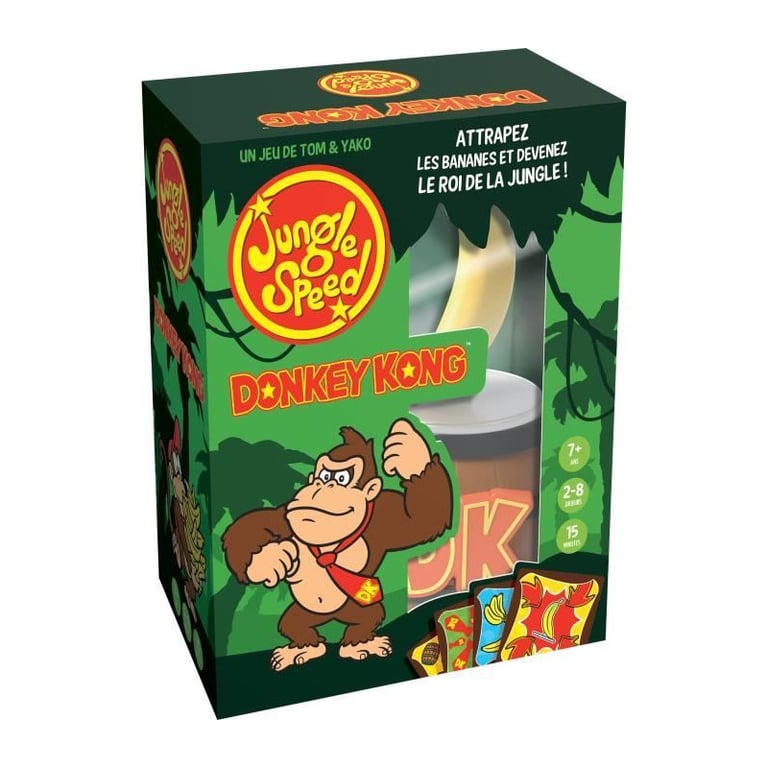 Jeu d'ambiance Asmodee Jungle Speed : Donkey Kong - vue 9
