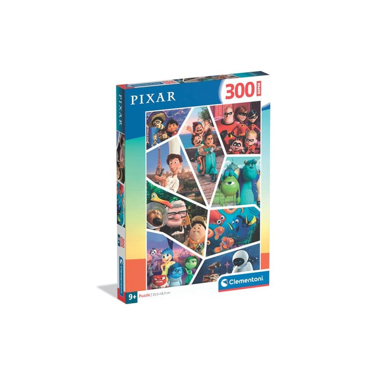 Puzzle 300 pièces Super : Pixar Clementoni Puzzles - vue 1