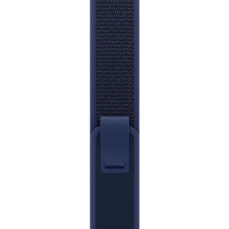 Apple MXTW3ZM/A accessoire intelligent à porter sur soi Bande Bleu Nylon, Polyester, Spandex, Titane - Neuf