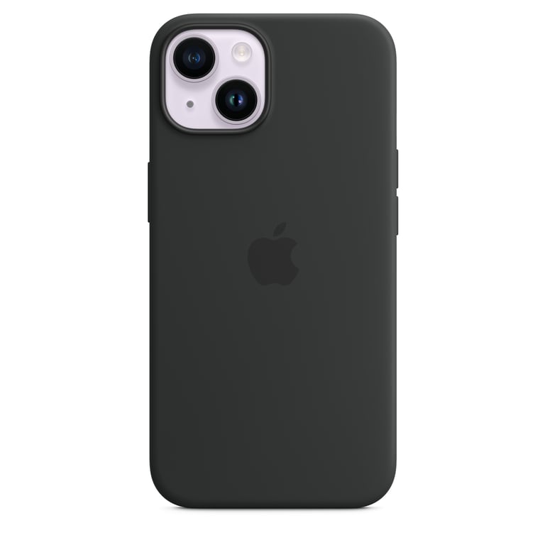 Apple Funda de silicona con MagSafe para el iPhone 14 - Medianoche