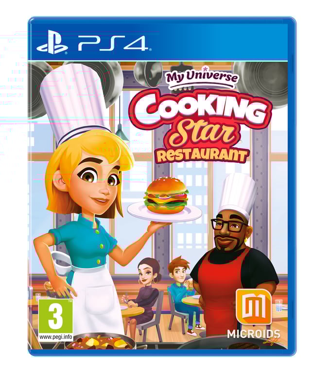 Microids My Universe : Cooking Star Restaurant Standard Allemand, Anglais, Espagnol, Français, Italien PlayStation 4 - Neuf