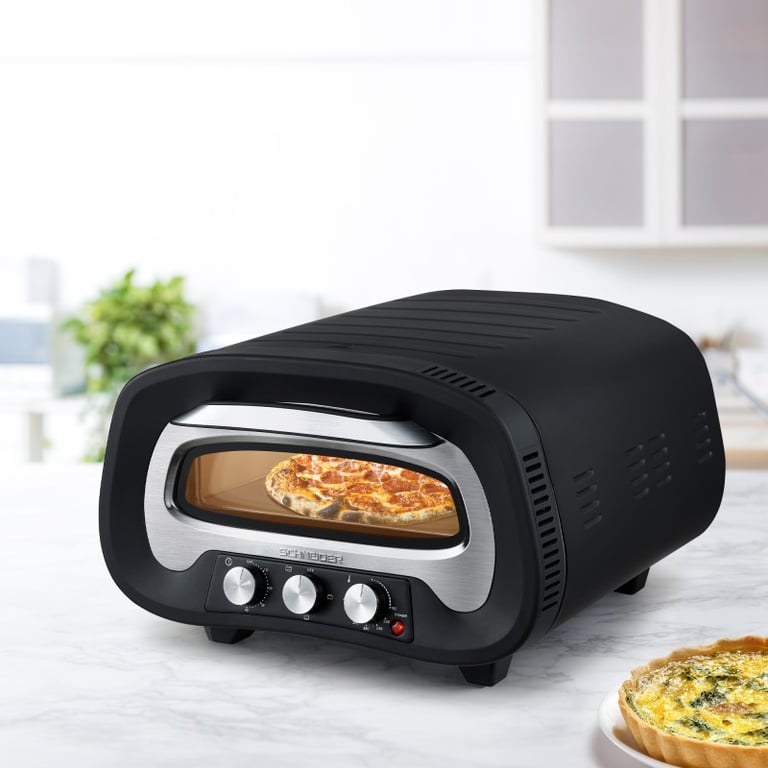 Schneider Pierre De Feu Série Z Four à Pizza Express 430°c Pierre Céramique - vue 3