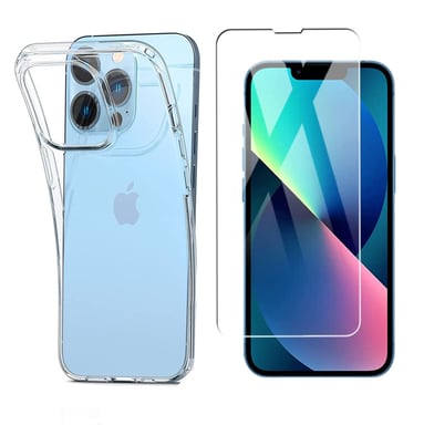 Apple iPhone 13 PRO 6,1 coque tpu transparente et vitre