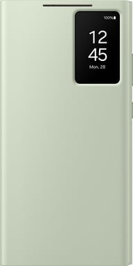 Etui Folio Clear View Cover Vert Clair pour Samsung G S24 ULTRA Samsung