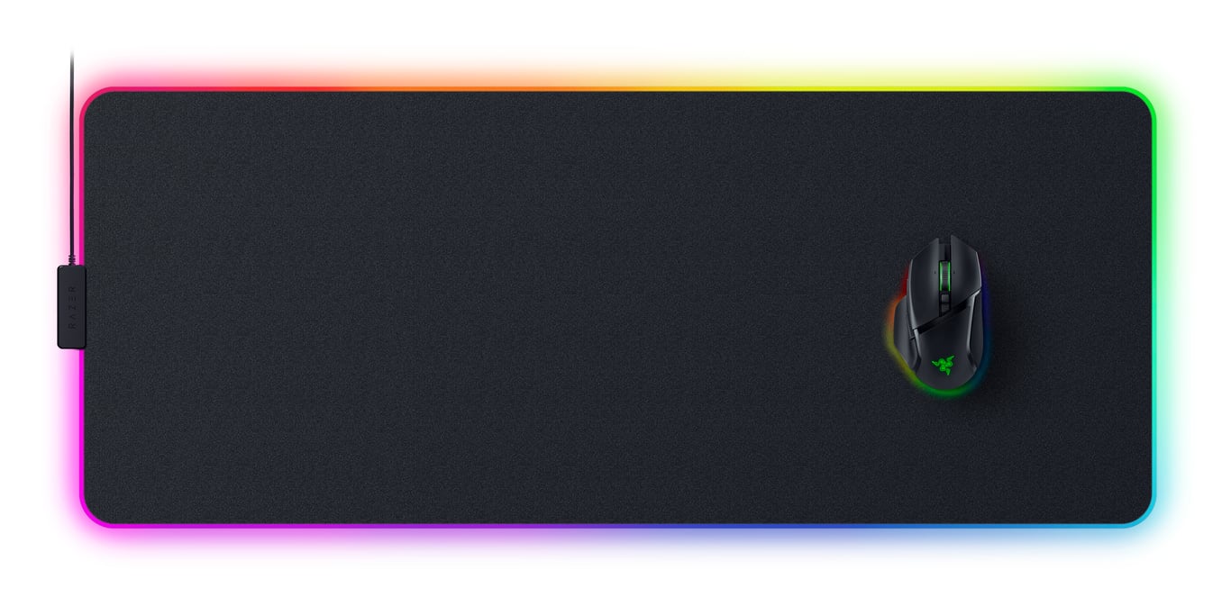 Tappetino per mouse da gioco Razer Strider Chroma nero