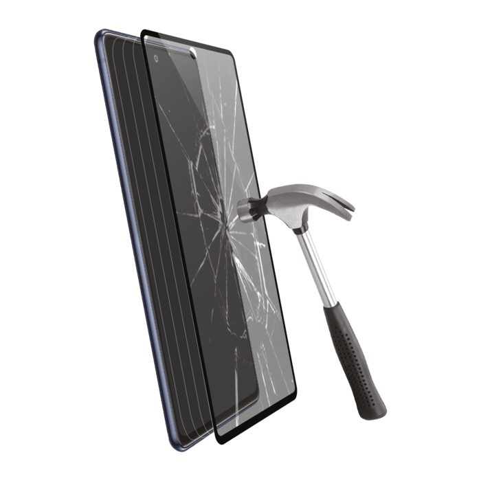 Protection d'écran en verre trempé (100% de surface couverte) pour Samsung Galaxy S20 FE/FE 5G, Noir