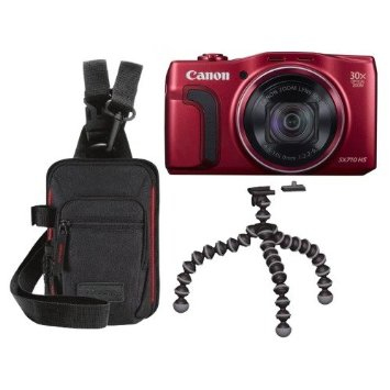 Canon Powershot Sx710 Hs 1/2.3 Appareil-Photo Compact 20,3 Mp Cmos 5184 X 3888 Pixels Rouge - Très Bon État