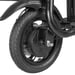 SAMEBIKE SM-C01 Monopattino elettrico pieghevole con sedile, monopattino elettrico da 12'' con cestino 350W 36V 10,4Ah