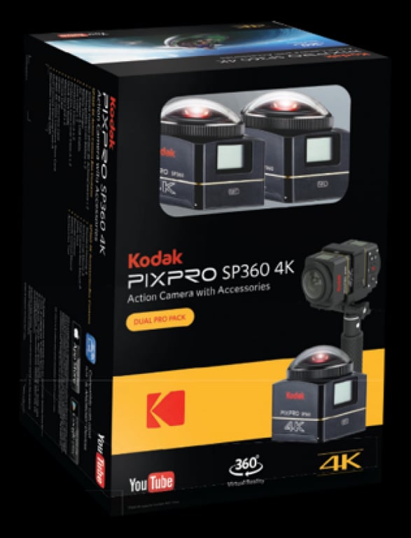 Kodak Pixpro SP360 4K Action Cam - vue 5