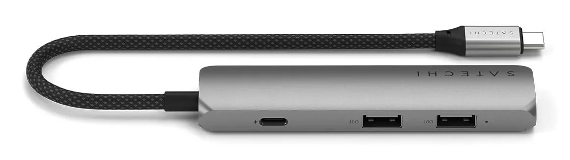Satechi ST P4SM hub & concentrateur USB Type C 10000 Mbit/ Neuf - vue 2