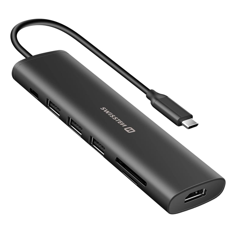 Hub USB C vers USB C + HDMI + USB + Lecteur Carte SD / micro SD Neuf
