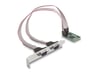 DeLOCK Tarjeta Mini PCIe de tamaño completo a 2 x Serial RS-232 D-Sub de 9 pines