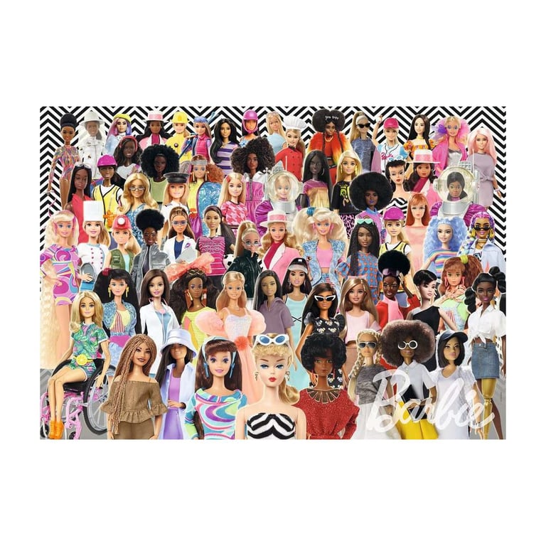 Puzzle 1000 pièces : Challenge puzzle : Barbie Ravensburger France - vue 4