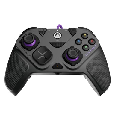 PDP 049-006-GY accessoire de jeux vidéo Noir, Gris, Violet USB Manette de jeu Analogique/Numérique PC, Xbox One, Xbox Series S, Xbox Series X