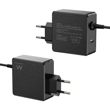 Ewent EW3978 chargeur d'appareils mobiles Ordinateur portable Noir Secteur Charge rapide Intérieure