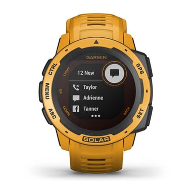 Reloj Instinct Solar conectado, motivo sol