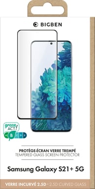 Salvadisplay in vetro temperato per Samsung S21 Plus 2.5D Antigraffio