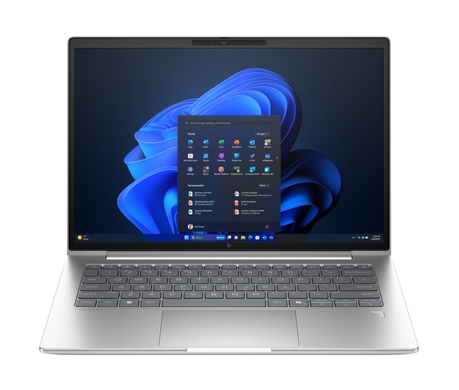 HP AD4E9ET laptop Intel Core Ultra 5 Ordinateur portable 35 6 cm 14 WUXGA DDR5 SDRAM Wi Fi 7 802.11be Windows 11 Pro AI PC Neuf