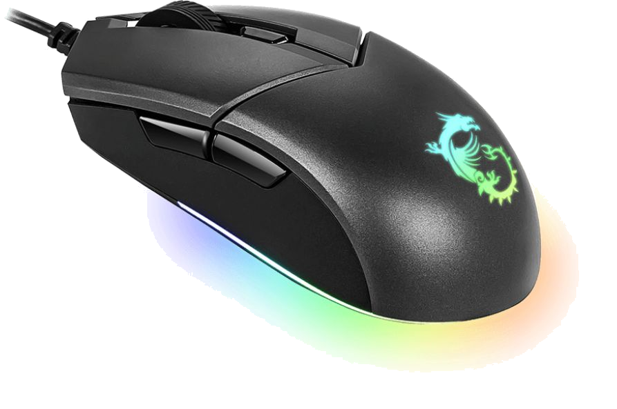 Souris filaire Gamer MSI Clutch GM11 RGB (Noir)
