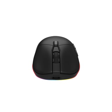 Savio RIFT BLACK gaming mouse RGB Dual Mode ratón Juego Ambidextro Bluetooth + USB Type-A Óptico 300 DPI