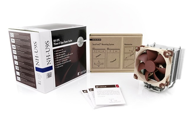 Noctua NH U9S Refroidisseur de processeur pour : LGA1700 LGA1200 LGA1156 LGA1155 LGA1151 LGA1150 LGA2066 LGA2011 0 LGA2011 3 Square ILM AM4 AM5 aluminium et cuivre 92 mm - vue 4