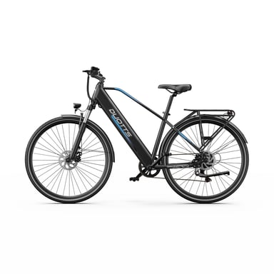 Vélo Électrique Duotts C29 Lite - Moteur 250W Batterie 36V13AH 27.5 Pouces Frein à Disque - Bleu Noir