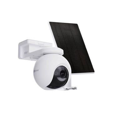 Telecamera di sicurezza esterna EZVIZ HB8 Pro 4K motorizzata 360° Wi-Fi con pannello solare 5 W Bianco