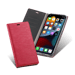 Diarycase 2.0 Coque clapet en cuir véritable avec support aimanté pour Apple iPhone 13 Pro, Rouge Bordeaux