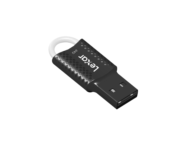 Lexar JumpDrive V40 unidad flash USB 64 GB USB tipo A 2.0 Negro