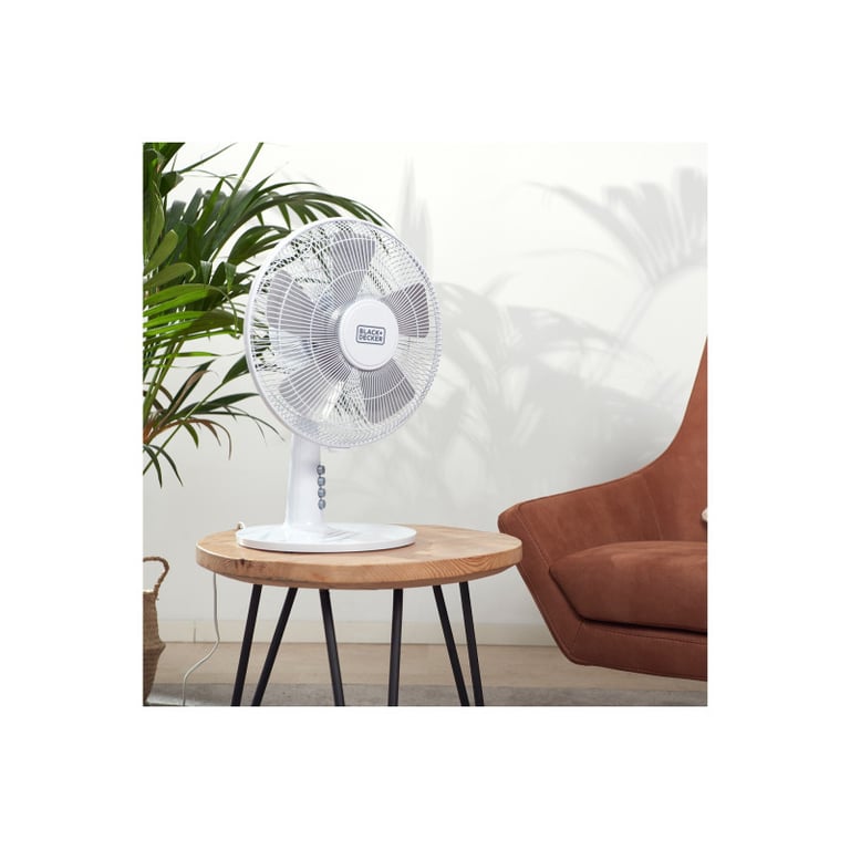Ventilateur de Table Black & Decker BXEFD40E – 30 cm, 41W, 3 Vitesses, Silencieux - vue 6