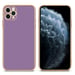 Coque pour Apple iPhone 13 PRO en Glossy Lilas - Or Housse de protection Étui en silicone TPU flexible et avec protection pour appareil photo