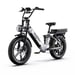 Onesport OT08 Pro 20'' Bici elettrica 500W Doppia batteria 48V 36AH Full Suspension Step-Thru Fat Tire E-Bike