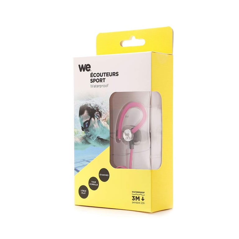 WE Ecouteurs Sport Waterproof Intra auriculaire - vue 3