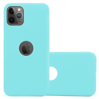 Coque pour Apple iPhone 11 PRO MAX en CANDY BLEU Housse de protection Étui en silicone TPU flexible