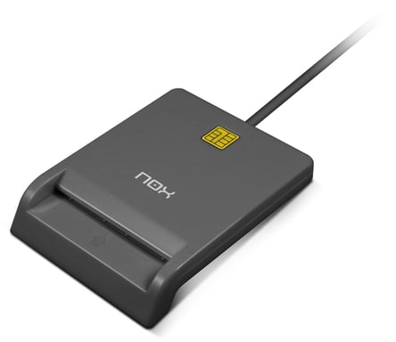 NOX Lite Card ID lecteur de cartes à puce Intérieure USB USB 2.0 Noir
