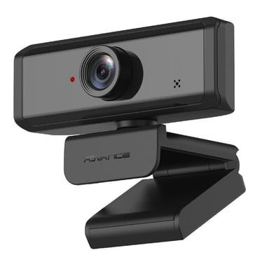 ADVANCE Livestream cámara web 1920 x 1080 Pixeles USB Negro