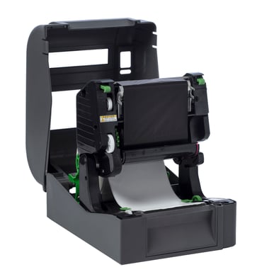 Brother TD-4520TN stampante per etichette [CD] Termica diretta/Trasferimento termico 300 x 300 DPI 127 mm/s Cablato Collegamento ethernet LAN (TD4520TN DESKTOP LABEL PRNTR - 300DPI / USB / USB HOST + SERIAL)