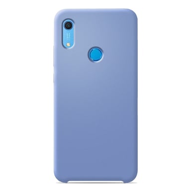 Coque silicone unie Soft Touch Bleu ciel compatible Huawei Y6S