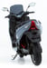 Leo90 - Scooter électrique 125cc - moteur 5100 W - 2 batteries 72V 50Ah, gris acier