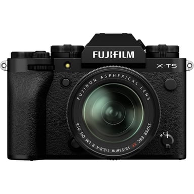 Fujifilm X -T5 + XF18-55mmF2.8-4 R LM OIS MILC 40,2 MP X-Trans CMOS 5 HR 7728 x 5152 pixels Noir