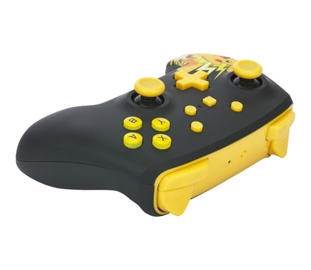 PowerA NSGP0016-01 accessoire de jeux vidéo Noir, Jaune Bluetooth Manette de jeu Analogique Nintendo Switch, Nintendo Switch Lite, Nintendo Switch OLED