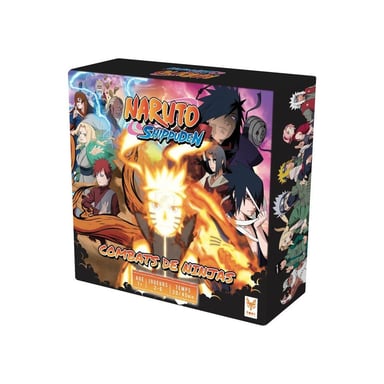 Jeu de société Naruto Shippuden Combat of Ninjas Topi Games tactique Gris Bleu 2 à 6 joueurs